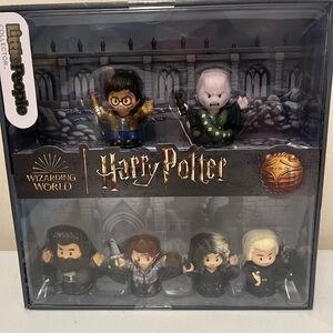 Little Collector People 6 Harry Potter Deathly Hallows Neville Hagrid Voldemort